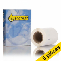 Offre : 5x Dymo 1976414 étiquettes d'expédition durables (marque 123encre) 650574