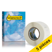 Offre : 5x Dymo S0722460/99017 étiquettes pour dossiers suspendus (marque 123encre) nouvelle version 650897