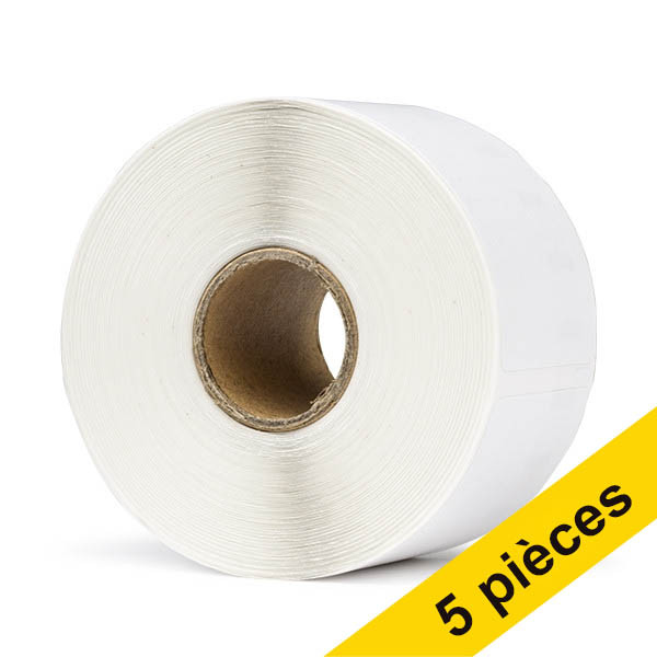 Offre : 5x Dymo S0722520/11352 étiquettes de retour grand format (marque 123encre) 653101 - 1