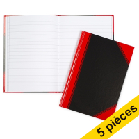 Offre : 5x Landré carnet relié A5 ligné 96 feuilles