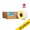 Offre : 5x Marque 123encre remplace Zebra Z-Perform 1000T étiquettes DPD (87985) 102 x 152 mm (4 rouleaux) 653430 - 1