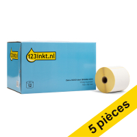 Offre : 5x marque 123encre remplace Zebra Z-Perform 1000D étiquettes (800284-605) 102 x 152 mm (12 rouleaux) 650709