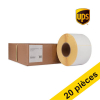 Offre : 5x marque 123encre remplace Zebra Z-Select 2000D étiquettes UPS (800740-605) 102 x 152 mm (4 rouleaux) 653192 - 1