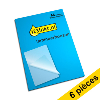 Offre : 6x 123encre pochette de plastification pour document A4 brillante 2x125 microns (100 pièces) 301381