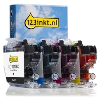 Offre : Marque 123encre remplace Brother LC-3217 noir + 3 couleurs 127235