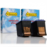 Offre : Marque 123encre remplace 2 cartouches d'encre couleur HP 28 031292