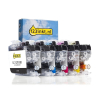 Offre : Marque 123encre remplace Brother LC-3211 2x noir + 3 couleurs 160771