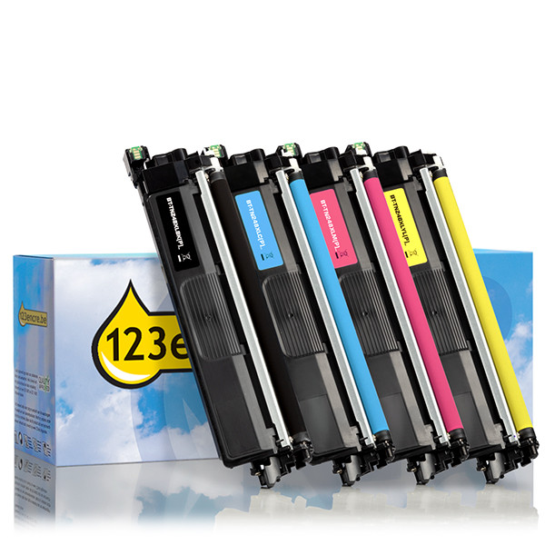 Offre : Marque 123encre remplace Brother TN-248XL BK/C/M/Y toner - noir + 3 couleurs 130245 - 1