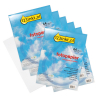 Offre 123encre papier photo amovible textile autocollant A4 blanc : 5 ensembles + 1 GRATUIT (total 30 autocollants) 300344 - 1