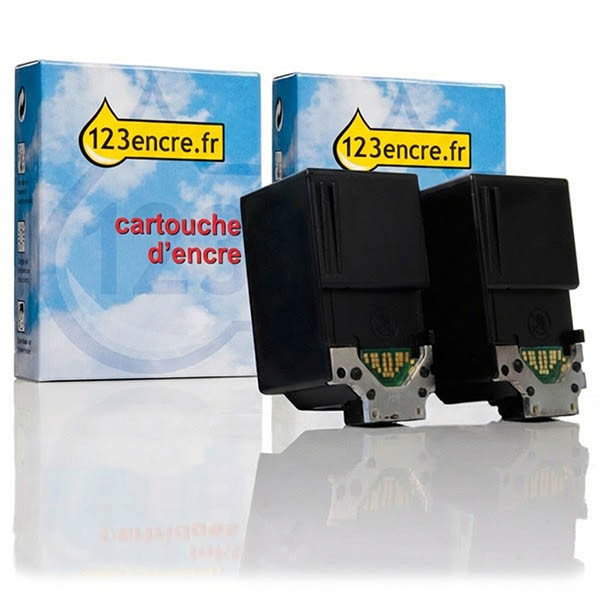 Offre Canon : 2 x BX-20 (marque 123encre) - noir 010221 - 1