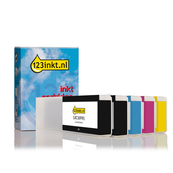 Offre Epson : série SJIC30P 2x noir + 3x couleur (marque 123encre) 160822 - 1