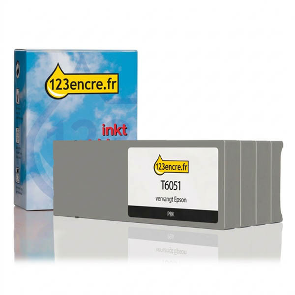 Offre Epson : série T605 de la marque 123encre  (noir + 3 couleurs) 110837 - 1
