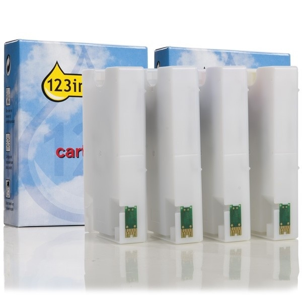 Offre Epson : série T703 noir + 3 couleurs (marque 123encre) 127043 - 1