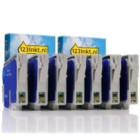 Offre Epson série T034 (marque 123encre) - 2 types noir + 5 couleurs 110531