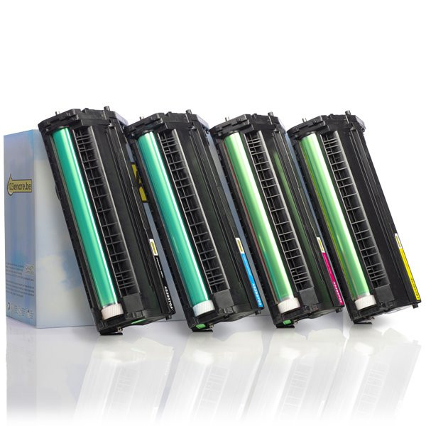 Offre OKI : 45395704, 03, 02, 01 noir tambour + 3 couleurs (marque 123encre) 130067 - 1