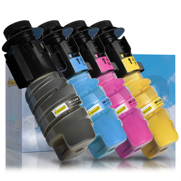 Offre Ricoh type IM C320F : noir + 3 couleurs (marque 123encre) 125362 - 1