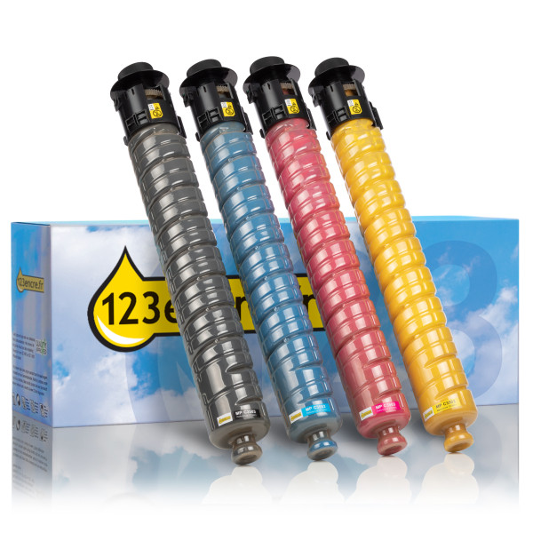 Offre Ricoh type MP C3503 : noir + 3 couleurs (marque 123encre) 125337 - 1