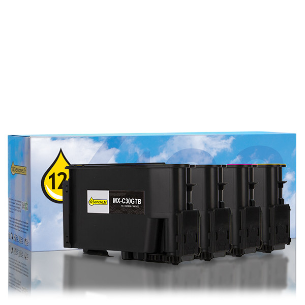 Offre Sharp MX-C30GT : noir + 3 couleurs (marque 123encre) 160502 - 1