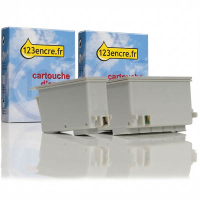 Offre combinée: Kodak 10XL noir + couleur (marque 123encre)