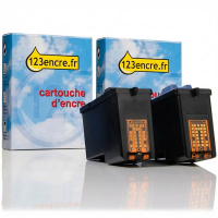 Offre combinée Lexmark: N°82 (18L0032) noir + N°88 (18L0000) couleur (marque 123encre)