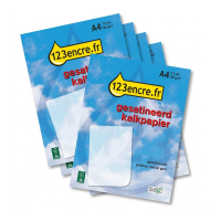 Offre spéciale: 123encre papier calque satiné A4 (60 feuilles)