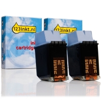 Offre spéciale: marque 123encre remplace 2 cartouches d'encre HP 49 - couleur 030142