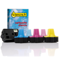 Offre spéciale: marque 123encre remplace 6 cartouches HP série 363 - noir + 5 couleurs 031804