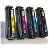 Offre spéciale: marque 123encre remplace HP 125A: HP CB540A, 541A, 542A, 543A noir + 3 couleurs 130030 - 1