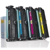 Offre spéciale: marque 123encre remplace HP 651A: HP CE340A, CE341A, CE342A, CE343A noir + 3 couleurs 130048 - 1