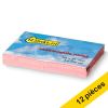 Offre spéciale : 12x 123encre notes autocollantes 38 x 51 mm - rose 300271 - 1