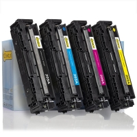 Offre spéciale : marque 123encre remplace HP 205A: HP CF530A, CF531A, CF532A, CF533A noir + 3 couleurs 130552