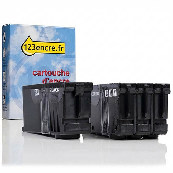 Offre spéciale Dell série 22: 592-11327 noir + 592-11393 couleur (marque 123encre) 019401 - 1