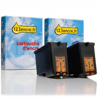 Offre spéciale Dell série 6: 2 cartouches d'encre Dell 592-10177 (marque 123encre) - couleur 019400