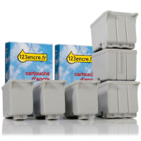 Offre spéciale Epson: 3 x T019 noir + 3 x T020 couleur (marque 123encre)