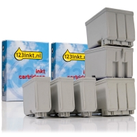 Offre spéciale Epson: 3 x T050 noir + 3 x T052 couleur (marque 123encre) 110070