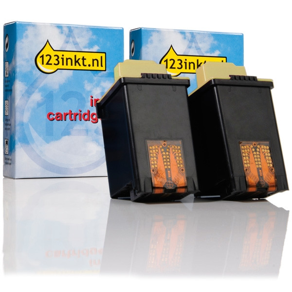 Offre spéciale Lexmark N°25 (15M0125): 2 cartouches d'encre (marque 123encre) - couleur 040058 - 1