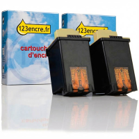 Offre spéciale Lexmark N°25 (15M0125): 2 cartouches d'encre (marque 123encre) - couleur 040058