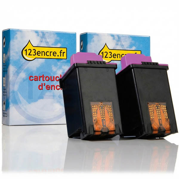 Offre spéciale Lexmark N°85 (12A1985): 2 cartouches d'encre (marque 123encre) - couleur 040038 - 1