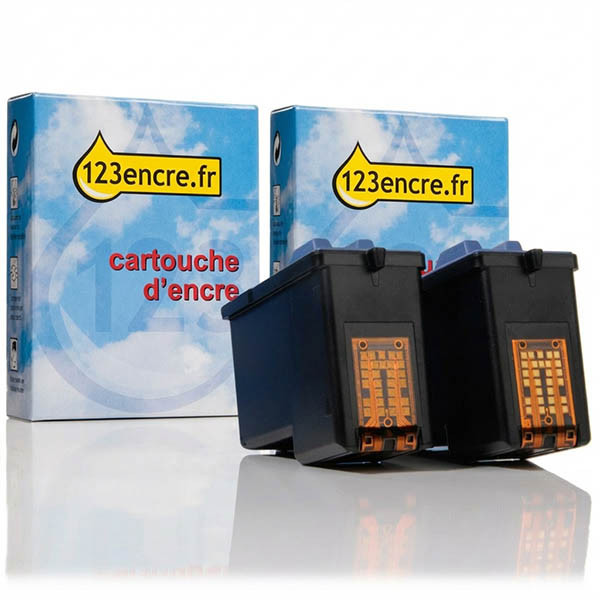 Offre spéciale Lexmark N°88 (18L0000): 2 cartouches d'encre couleur (marque 123encre) 040209 - 1