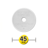 Olfa RB45H-1 lame de rechange rotative pour cutter RTY-2/DX 45 mm 219714 - 1