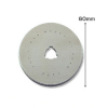 Olfa RB60-1 lames de rechange rotative pour cutter RTY-3/G 60 mm 219712 - 1