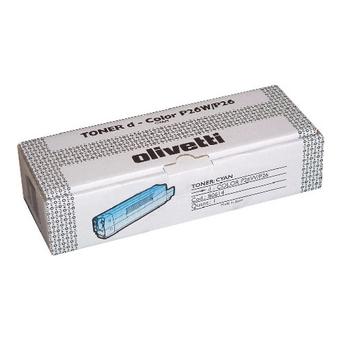 Olivetti B0614 toner cyan (d'origine) 077146 - 1