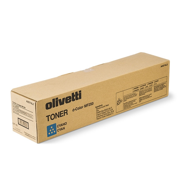 Olivetti B0730 toner cyan (d'origine) 077078 - 1