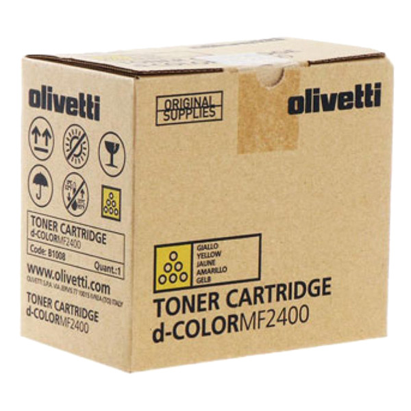 Olivetti B1008 toner jaune (d'origine) 077634 - 1