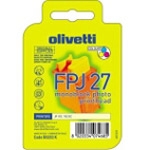 Olivetti FPJ 27 (B0203 K) cartouche d'encre photo 3 couleurs (d'origine) 042290