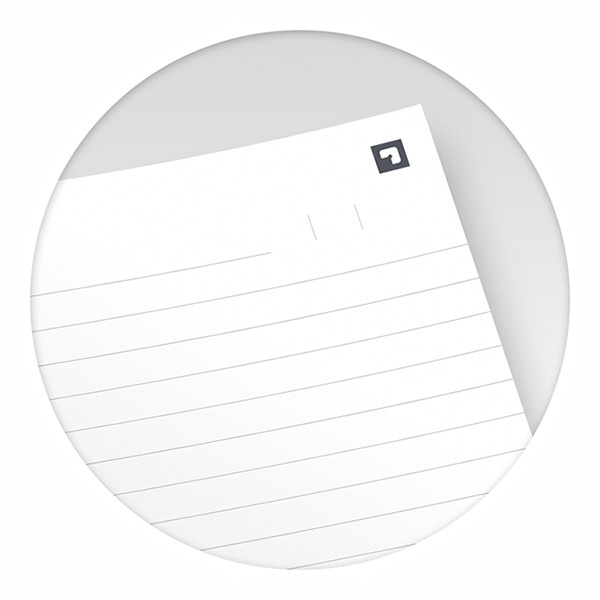 Oxford Black 'n Red cahier à spirale A4 ligné 90 g/m² 70 feuilles 260010 - 5