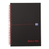 Oxford Black n' Red cahier à spirale A5 quadrillé 90 g/m² 70 feuilles 260013 - 1