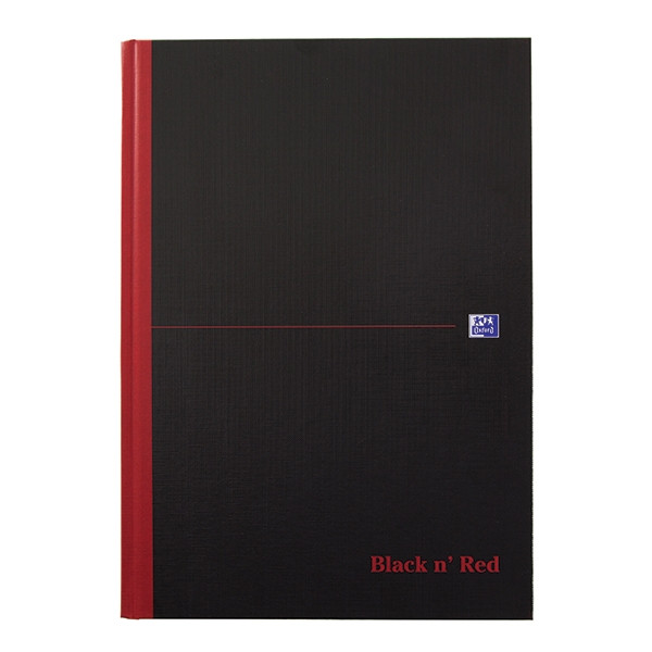 Oxford Black n' Red cahier broché A4 ligné 96 feuilles 260008 - 1