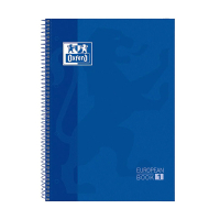 Oxford Classic cahier à spirale A4+ 90 g/m² 80 feuilles ligné - bleu foncé 260286
