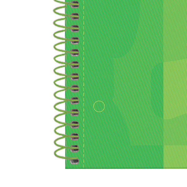 Oxford Classic cahier à spirale A4+ 90 g/m² 80 feuilles ligné - vert 260287 - 4